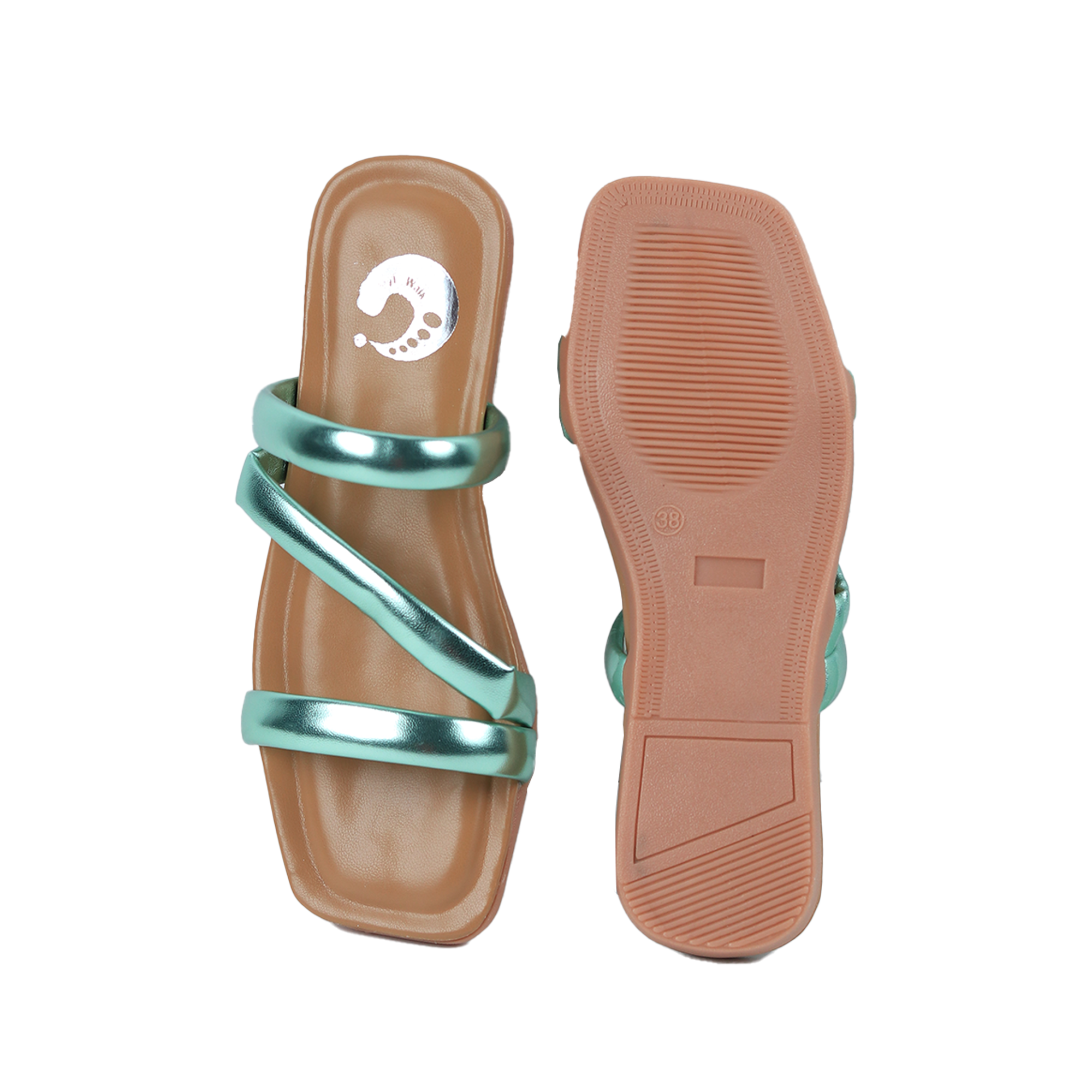 Fashionable Sandals Green